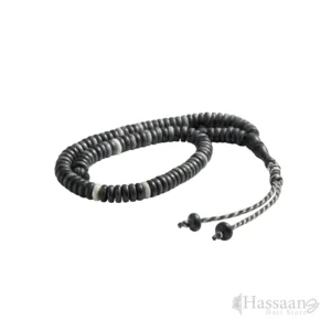 Duo-Tone Marble Effect Plastic Tasbeeh – 100 Beads