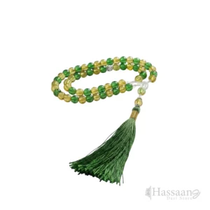 Premium Handheld Tasbeeh – 33 Beads (Glass & Acrylic)
