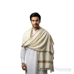 Men’s Premium Border Shawl