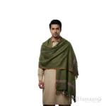 Men’s Premium Woven Border Shawl