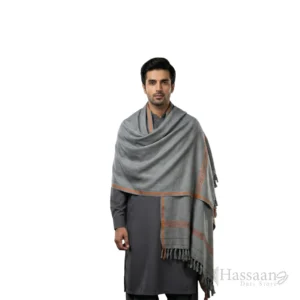 Men’s Premium Woven Border Shawl