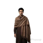 Men’s Premium Woven Border Shawl