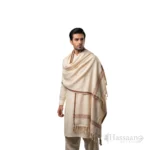 Men’s Premium Border Shawl