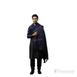 Men’s Premium 4-Border Velvet Shawl