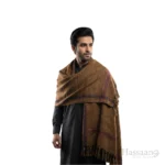Men’s Premium 4-Border Velvet Shawl