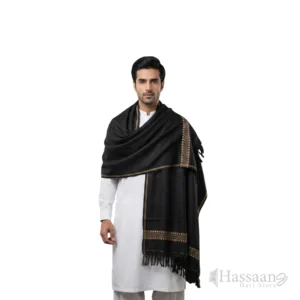 Men’s Premium Border Shawl