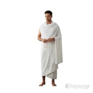 Luxury Turkish Cotton Ehraam – 45x90 Inch (Quick-Dry Weave)