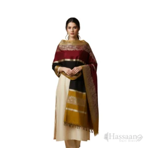 Luxury 3D Digital Printed Woolen Ladies Shawl