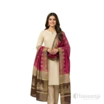 Luxury 3D Digital Printed Woolen Ladies Shawl