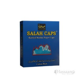Salah Caps® – Premium Knitted Muslim Prayer Cap (Cotton Rich) – 12 Piece Box